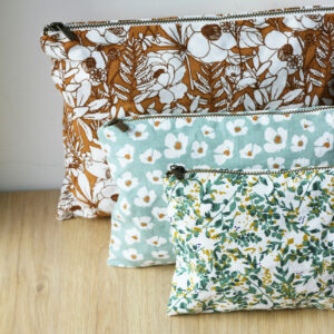 Pochette toilette / maquillage Coton OEKO-TEX®